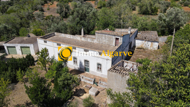 Old large Quinta on a plot of 1,5 hect in Santa Barbara de Nexe